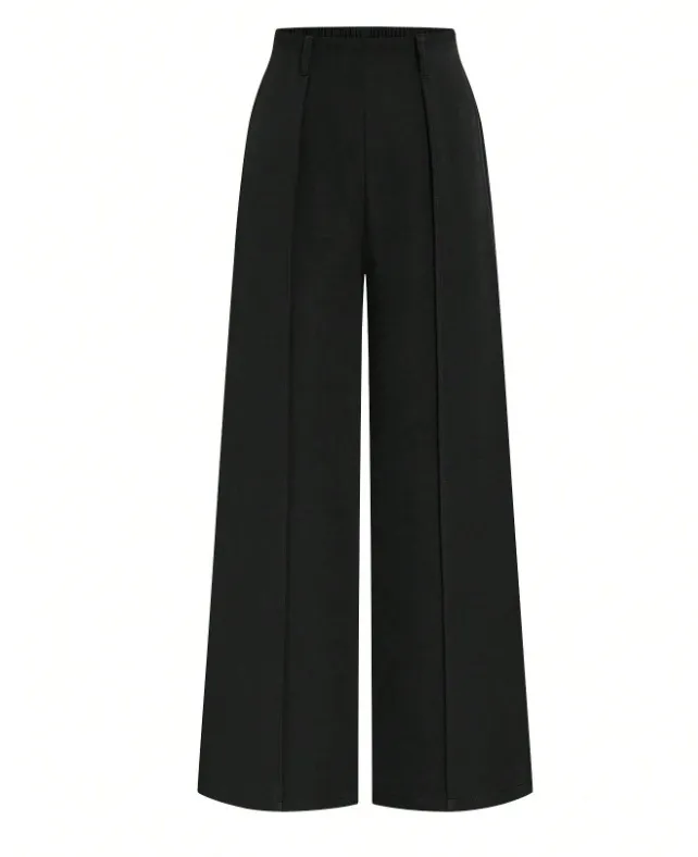 Ada Wide-Leg Trousers - lead view; styling accessories not included