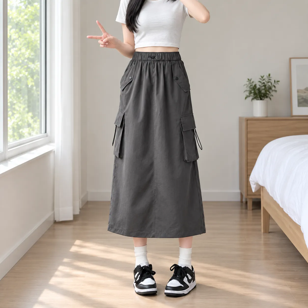 Edith Cargo Midi - use view; other styling excluded